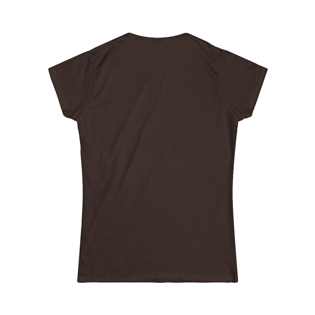 Women's Tee — Cute Plus-Size Character 'Love My Curves' Graphic Shirt