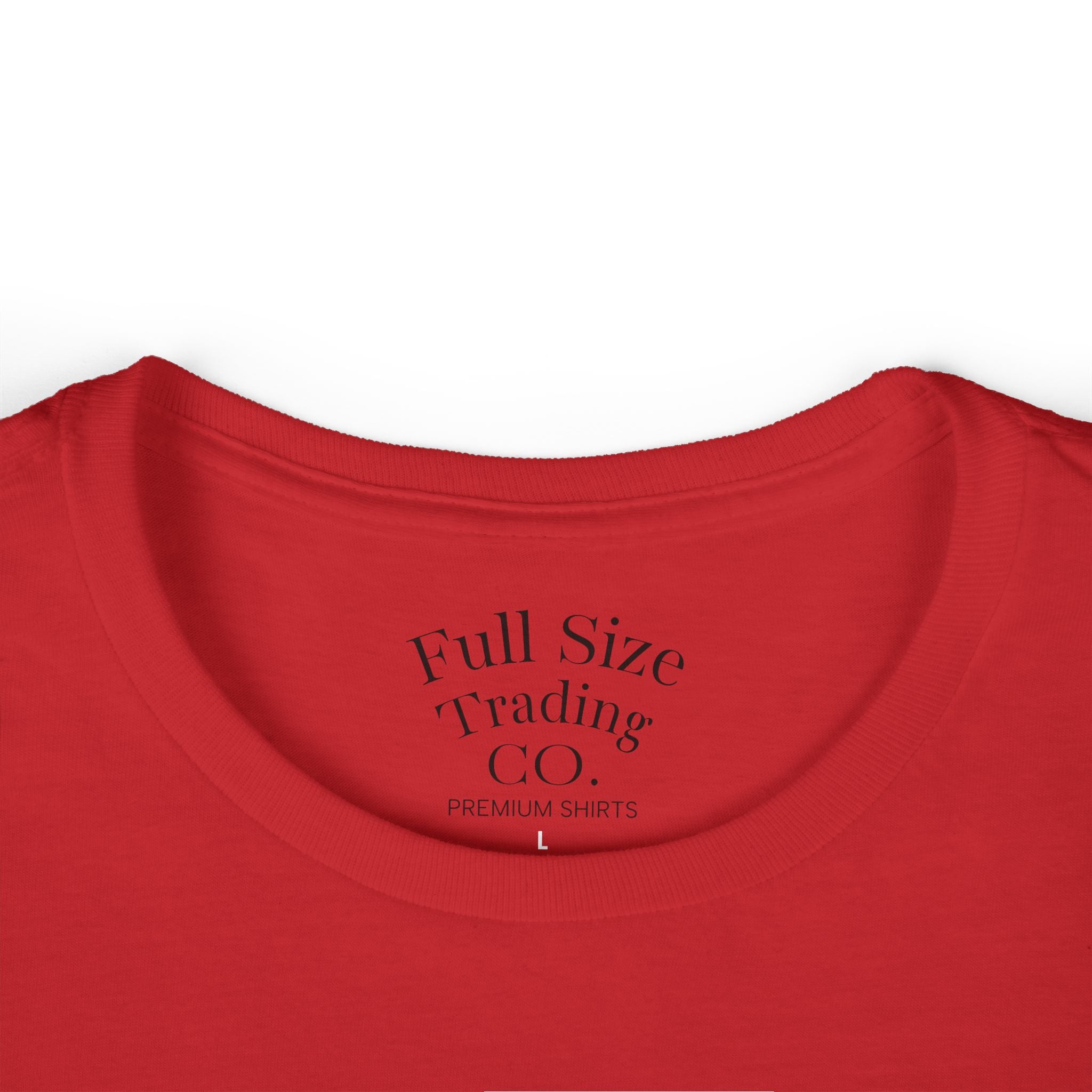 Women's Tee — Cute Plus-Size Character 'Love My Curves' Graphic Shirt