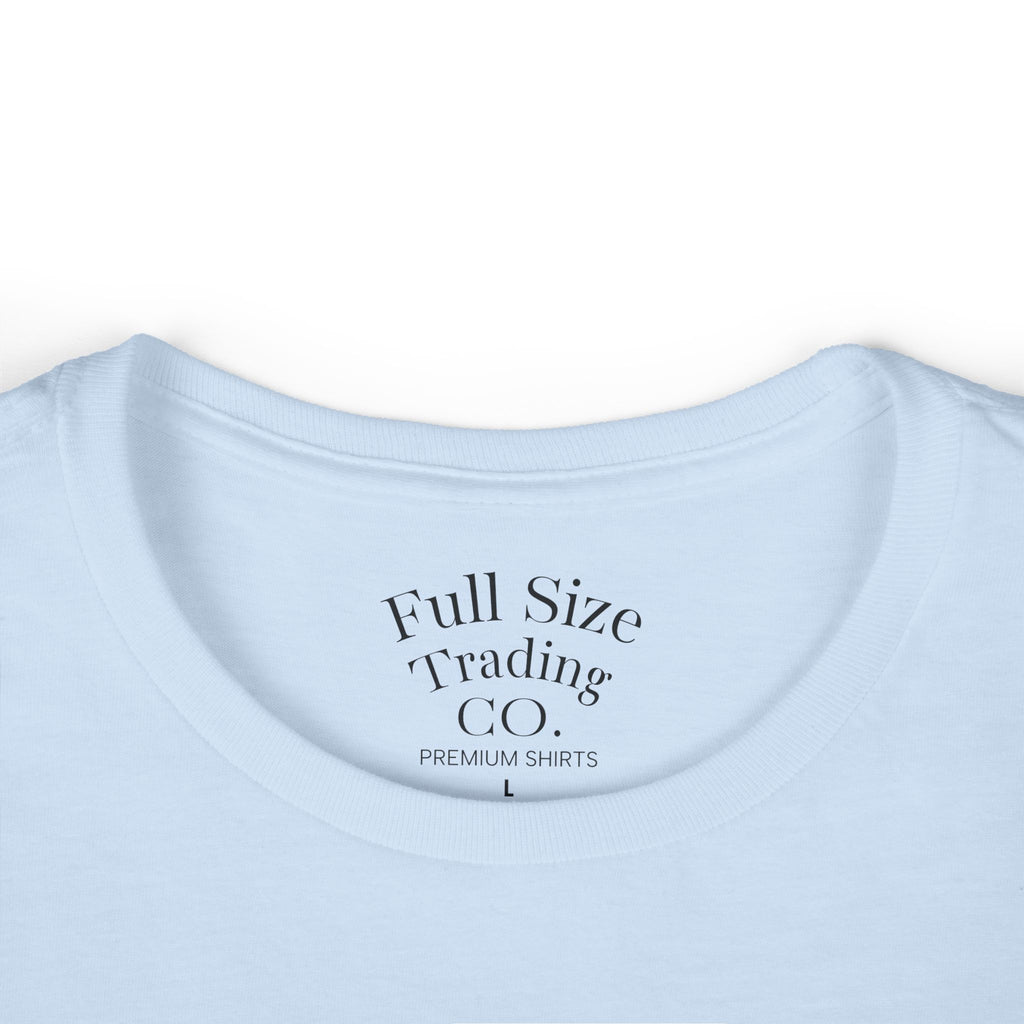 Women's Tee — Cute Plus-Size Character 'Love My Curves' Graphic Shirt