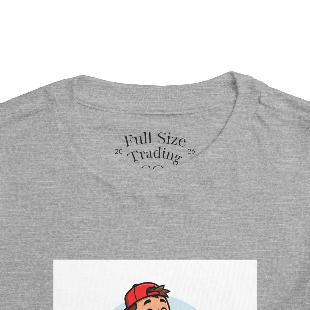 Toddler Tee — "I'ma Big Boy" Cute Cartoon Graphic Shirt