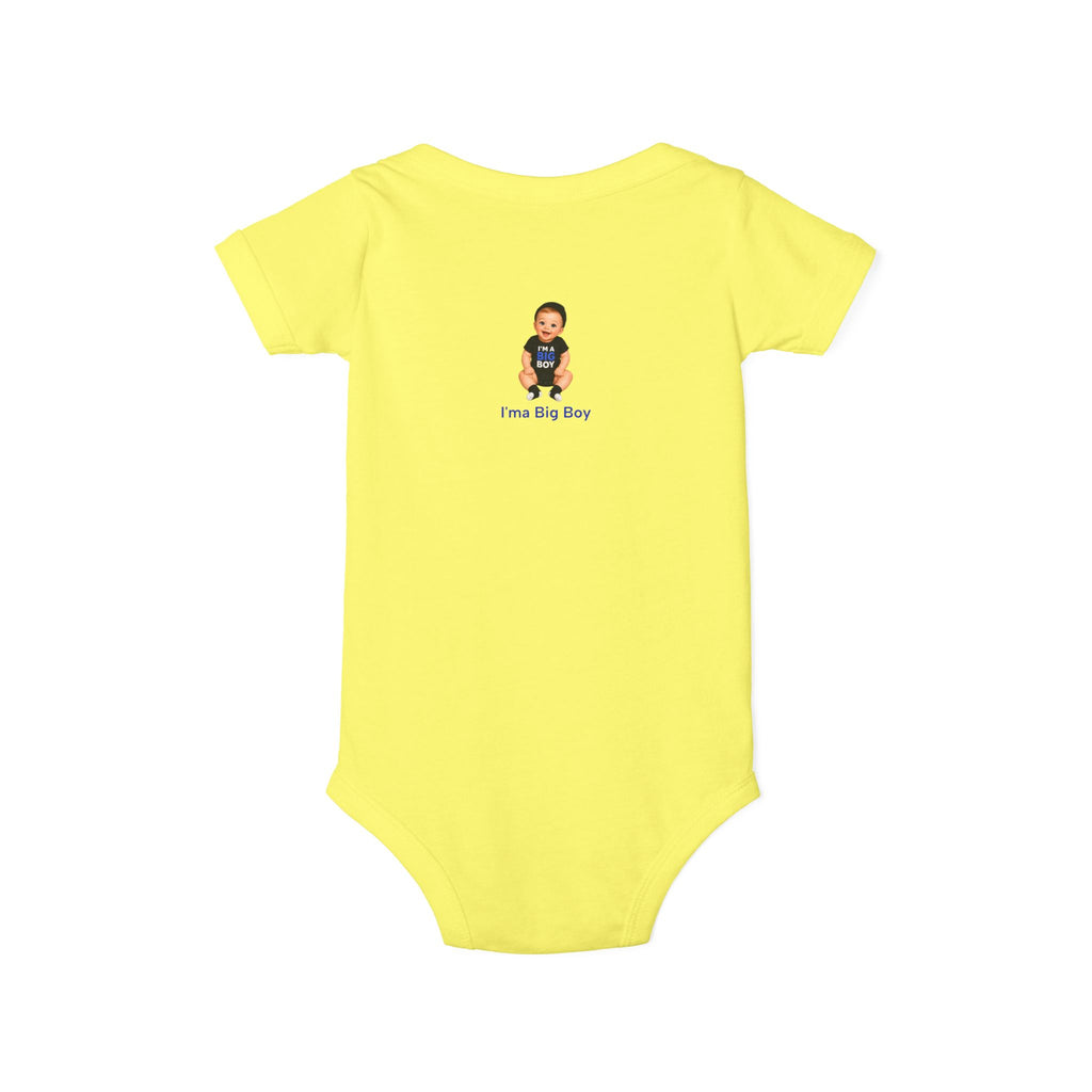 Infant One-Piece Bodysuit – Cute Baby 'I'm a Big Boy' Graphic