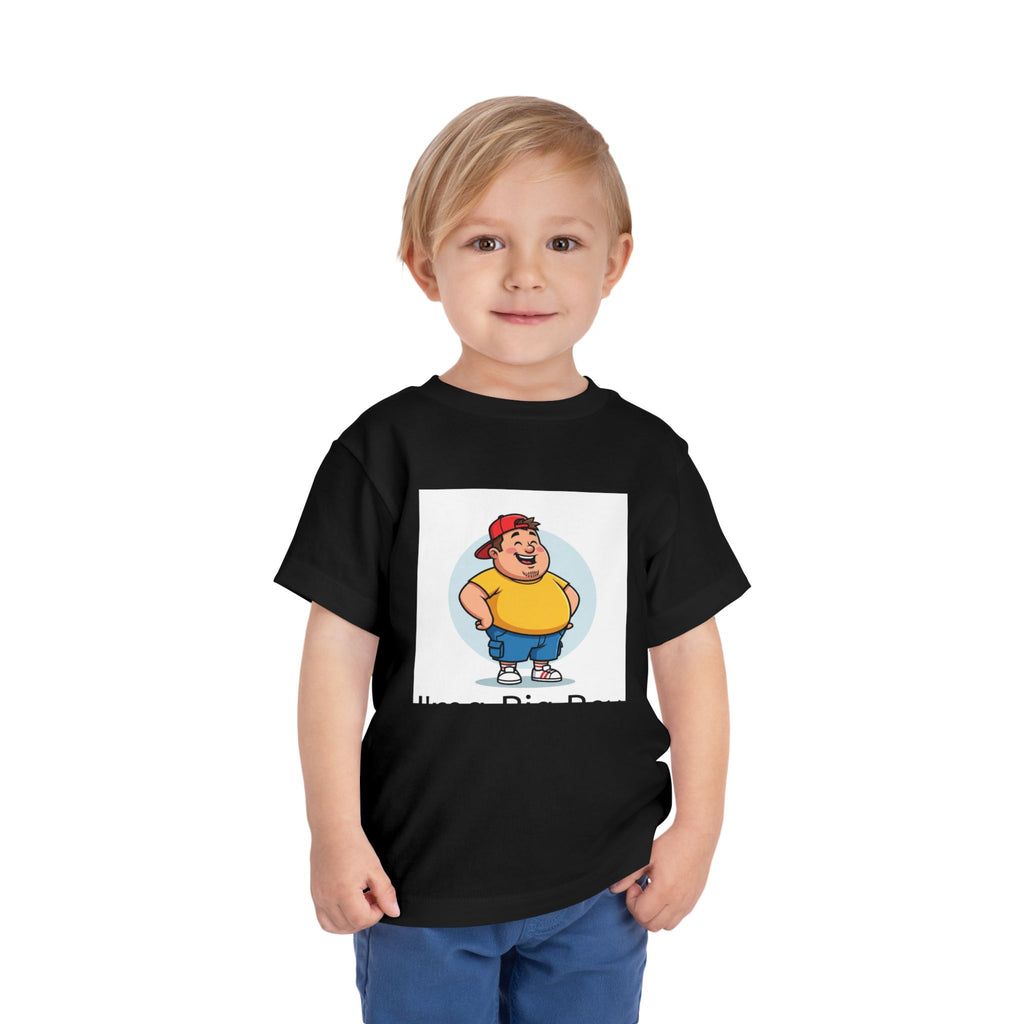 Toddler Tee — "I'ma Big Boy" Cute Cartoon Graphic Shirt