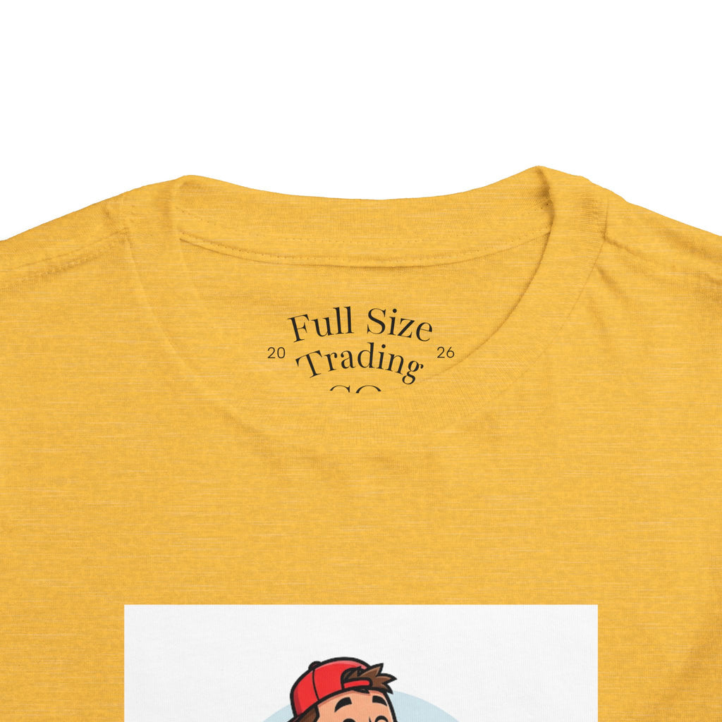 Toddler Tee — "I'ma Big Boy" Cute Cartoon Graphic Shirt
