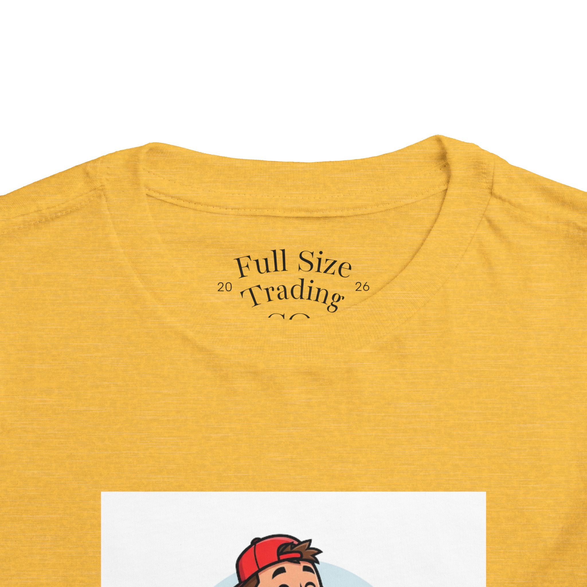 Toddler Tee — "I'ma Big Boy" Cute Cartoon Graphic Shirt