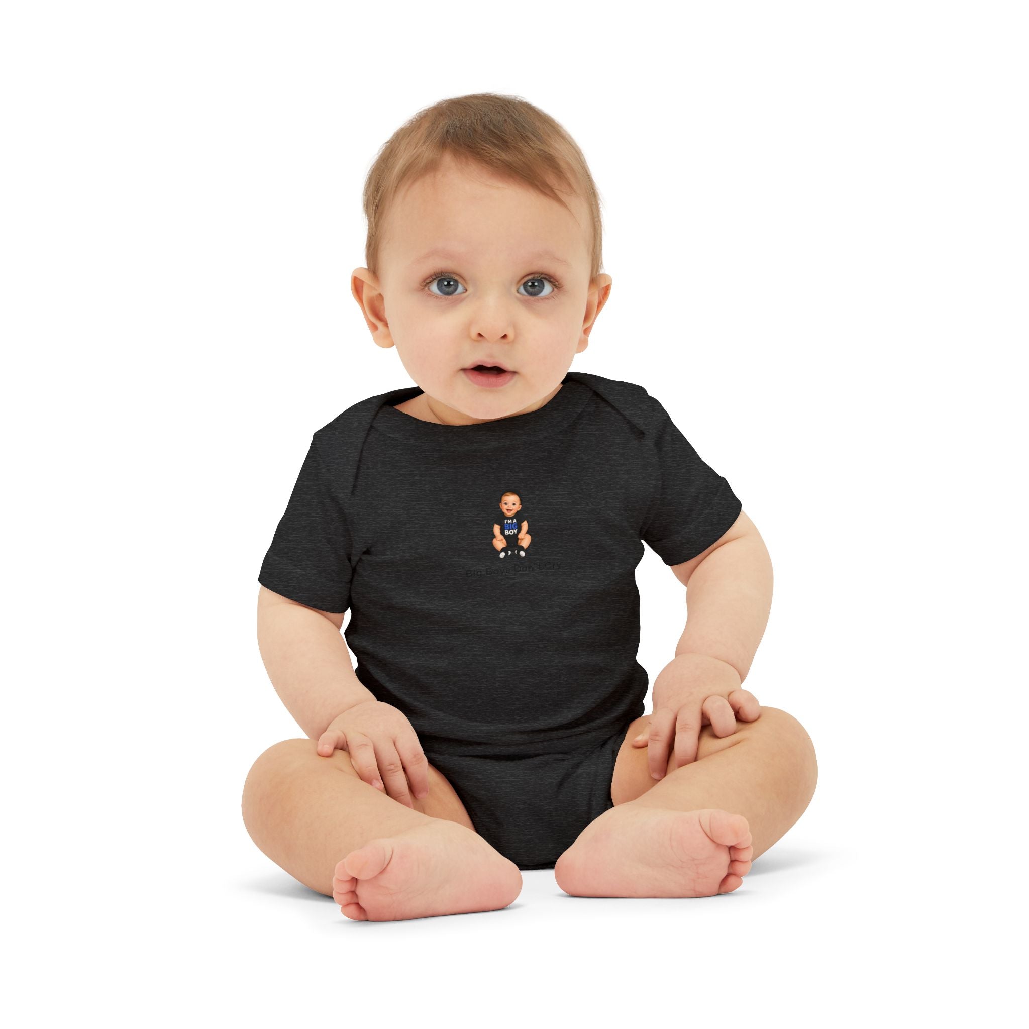Infant One-Piece Bodysuit – Cute Baby 'I'm a Big Boy' Graphic