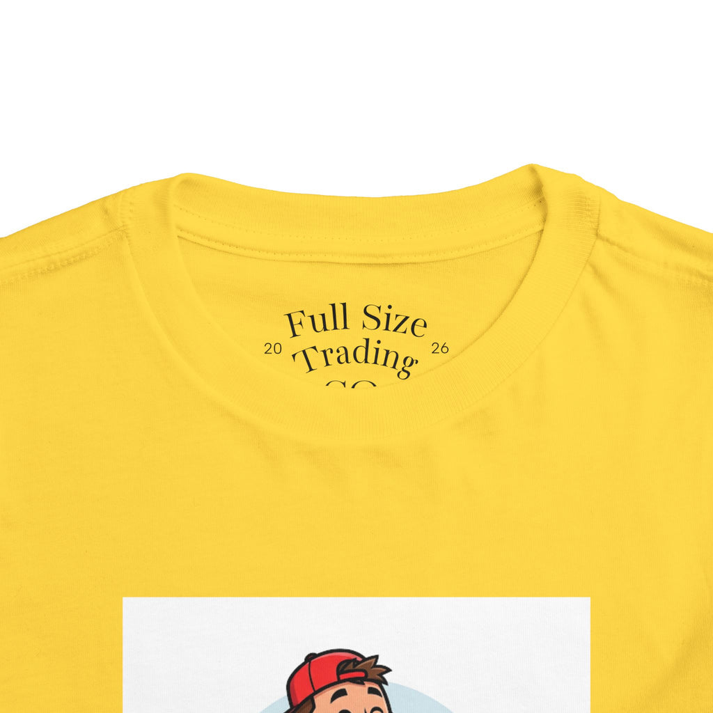 Toddler Tee — "I'ma Big Boy" Cute Cartoon Graphic Shirt
