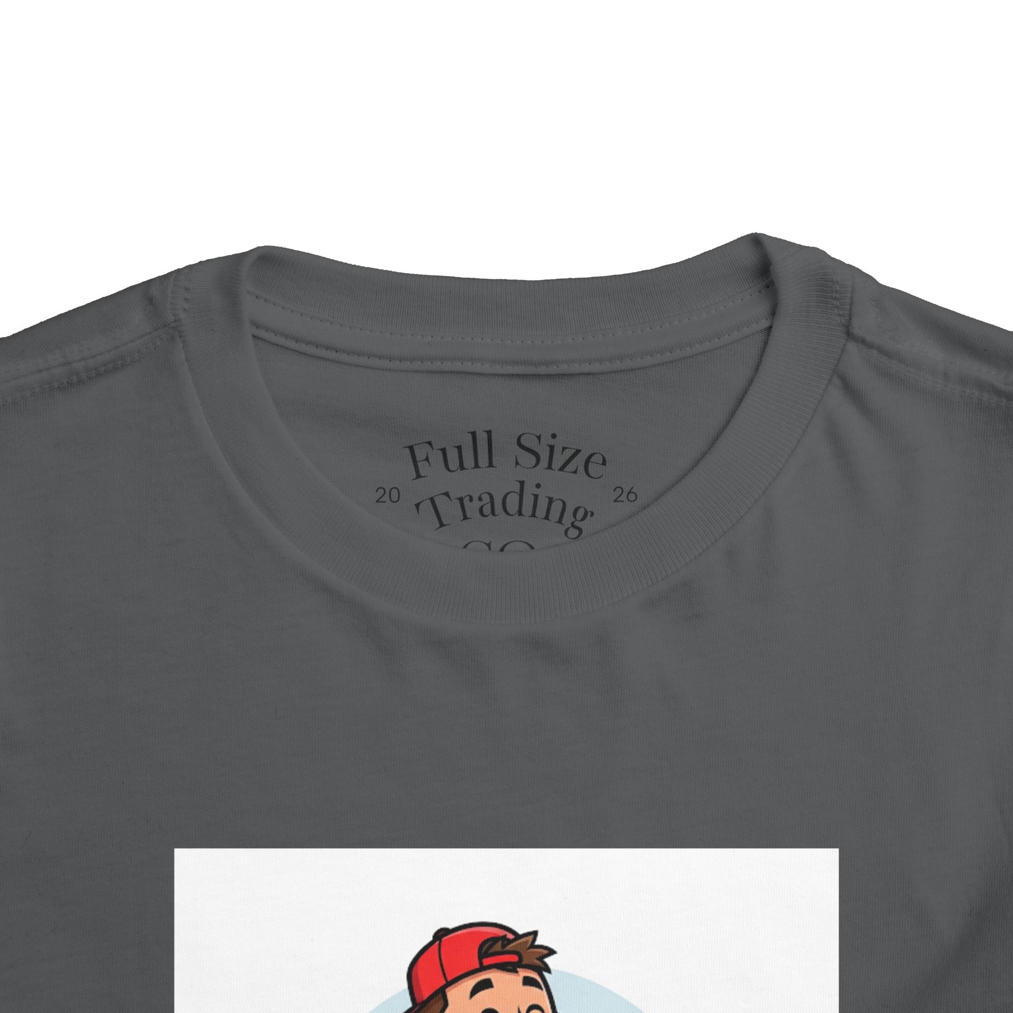 Toddler Tee — "I'ma Big Boy" Cute Cartoon Graphic Shirt