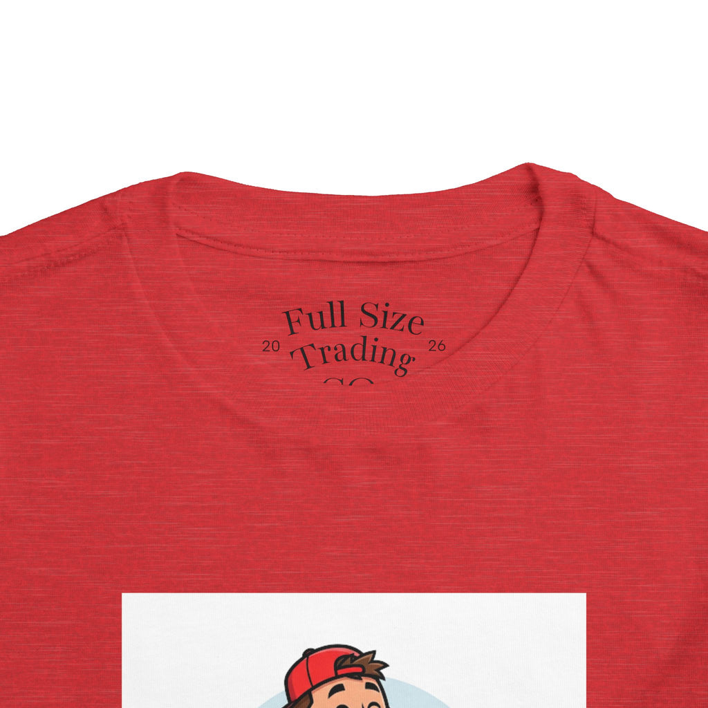Toddler Tee — "I'ma Big Boy" Cute Cartoon Graphic Shirt
