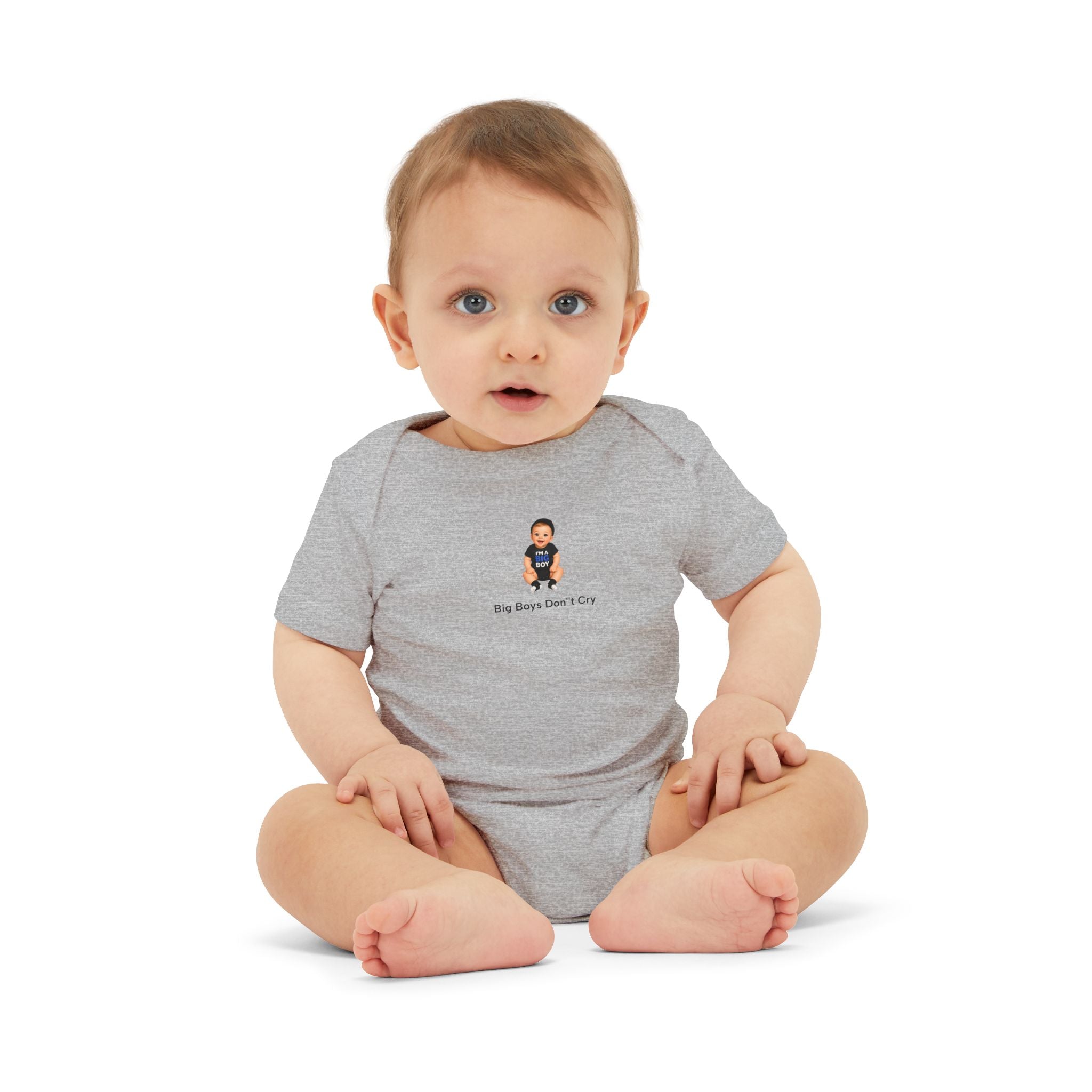 Infant One-Piece Bodysuit – Cute Baby 'I'm a Big Boy' Graphic