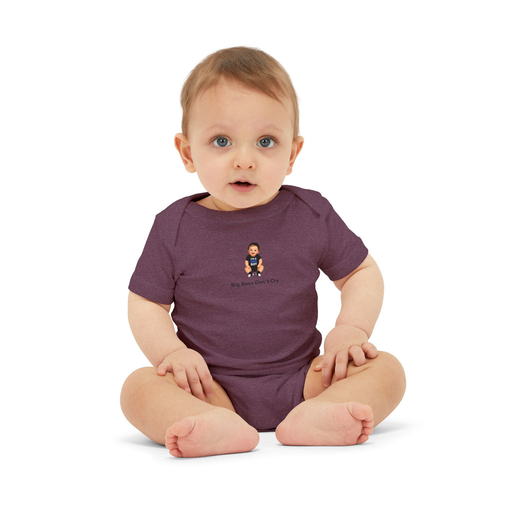 Infant One-Piece Bodysuit – Cute Baby 'I'm a Big Boy' Graphic