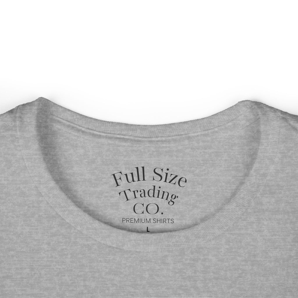 Women's Tee — Cute Plus-Size Character 'Love My Curves' Graphic Shirt