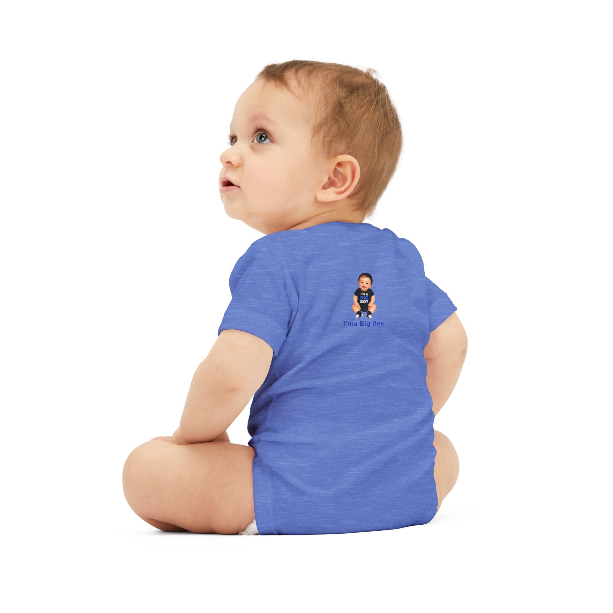 Infant One-Piece Bodysuit – Cute Baby 'I'm a Big Boy' Graphic