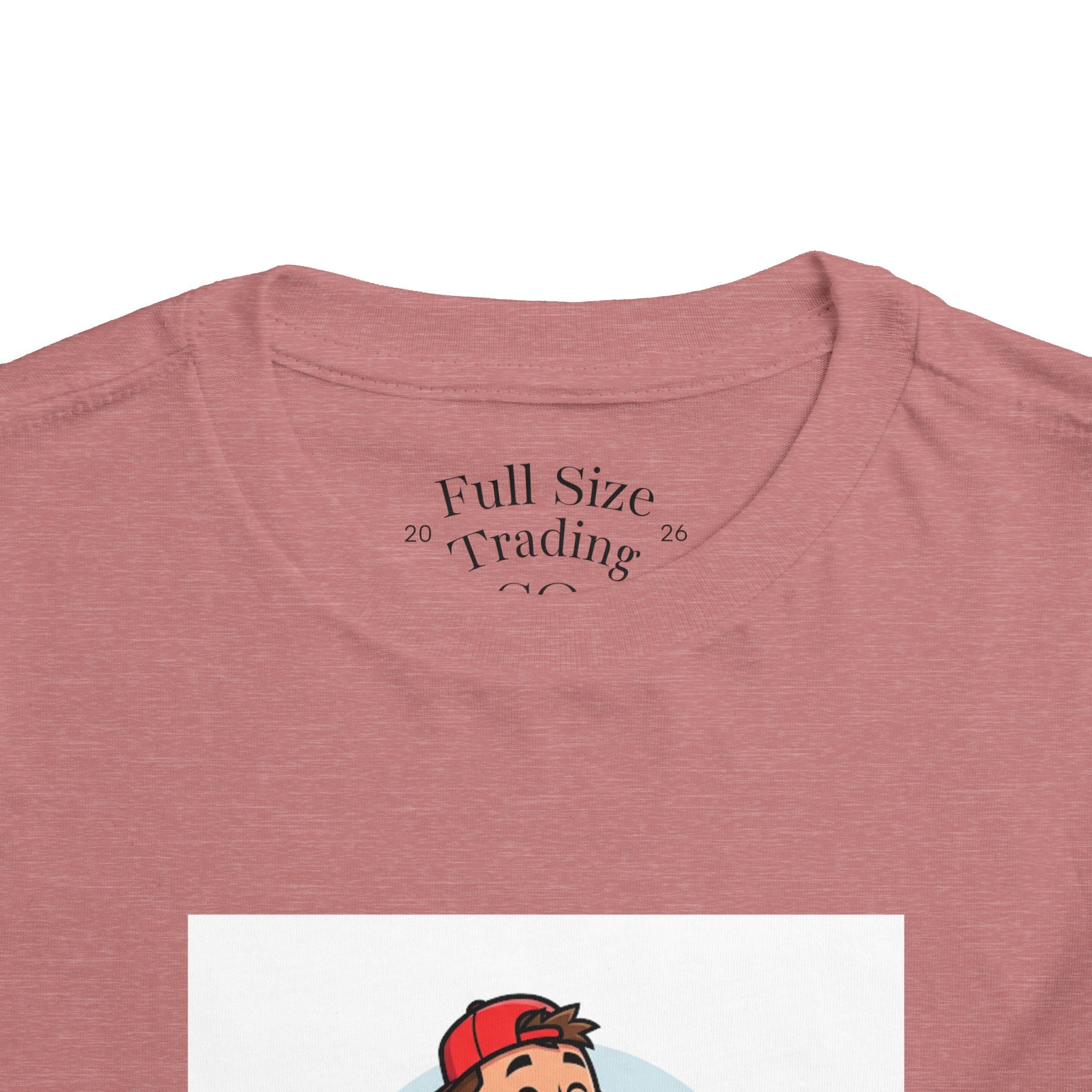 Toddler Tee — "I'ma Big Boy" Cute Cartoon Graphic Shirt