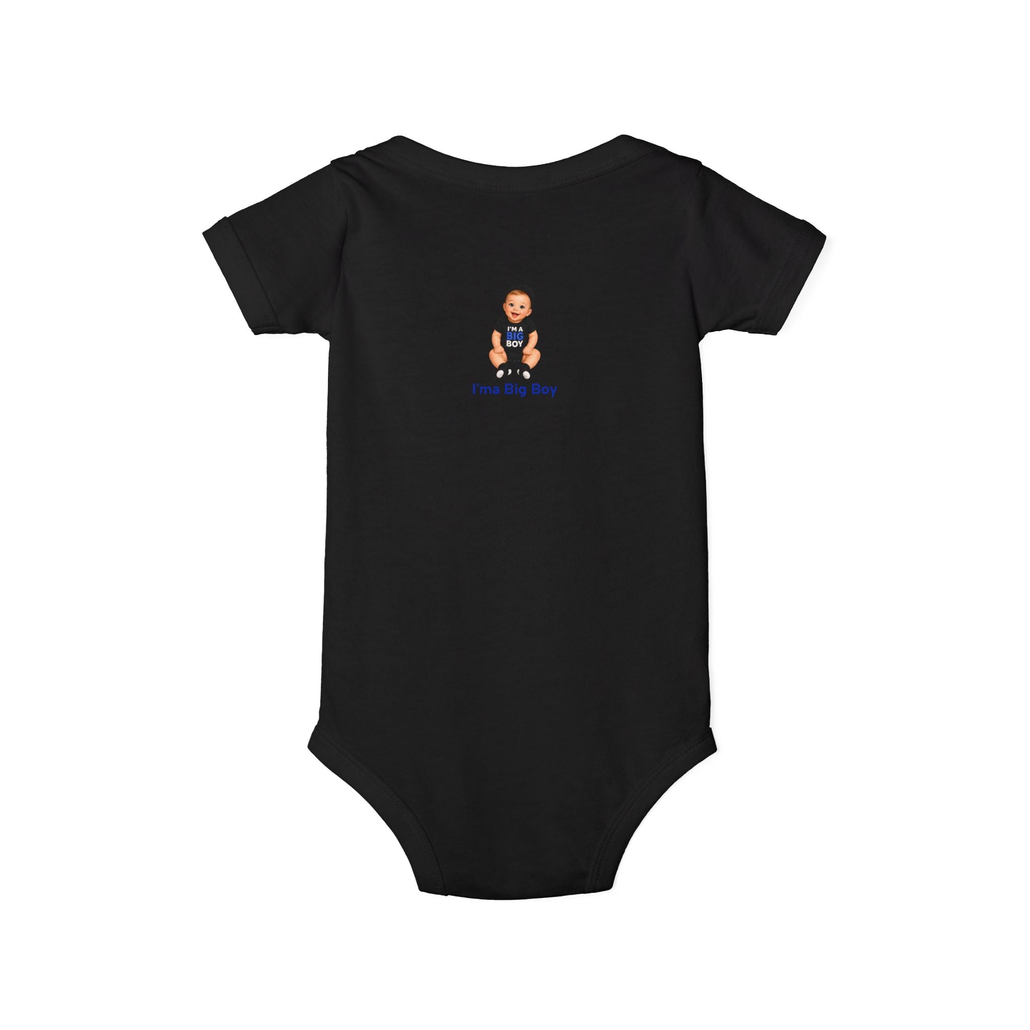 Infant One-Piece Bodysuit – Cute Baby 'I'm a Big Boy' Graphic