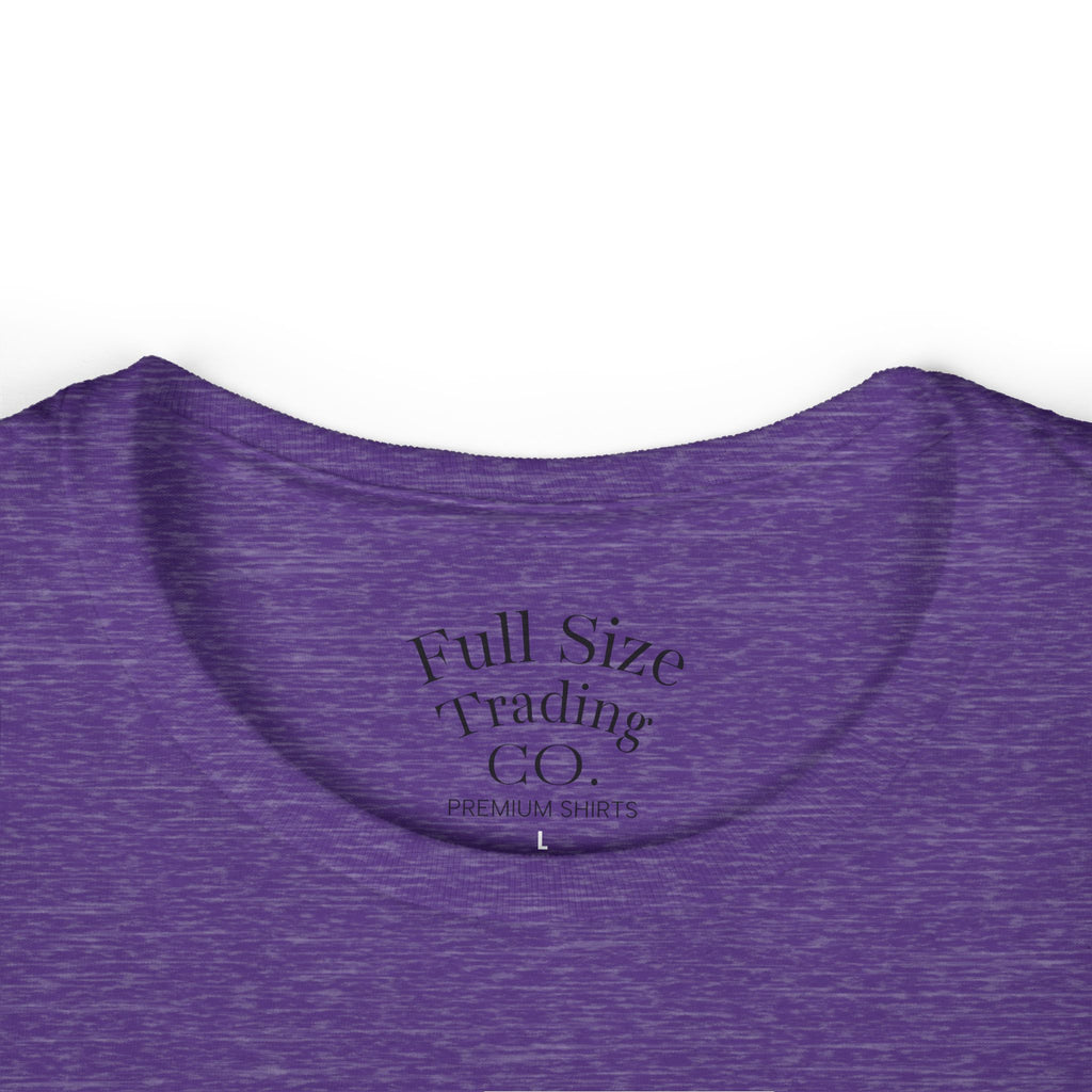 Women's Tee — Cute Plus-Size Character 'Love My Curves' Graphic Shirt