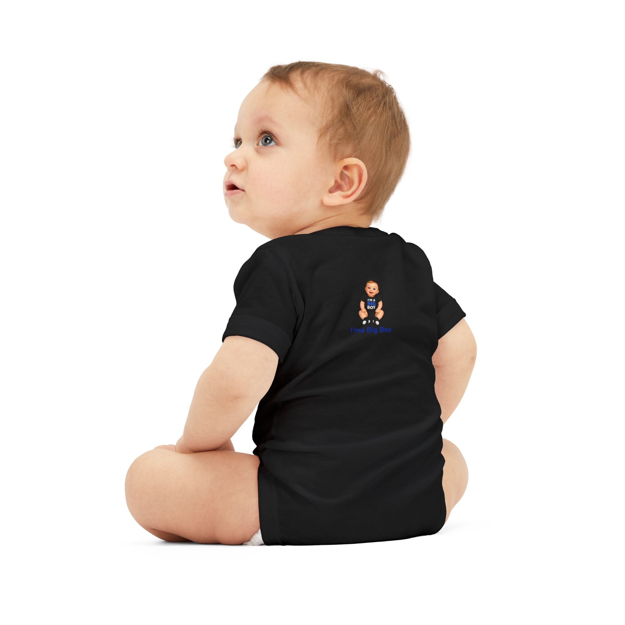 Infant One-Piece Bodysuit – Cute Baby 'I'm a Big Boy' Graphic