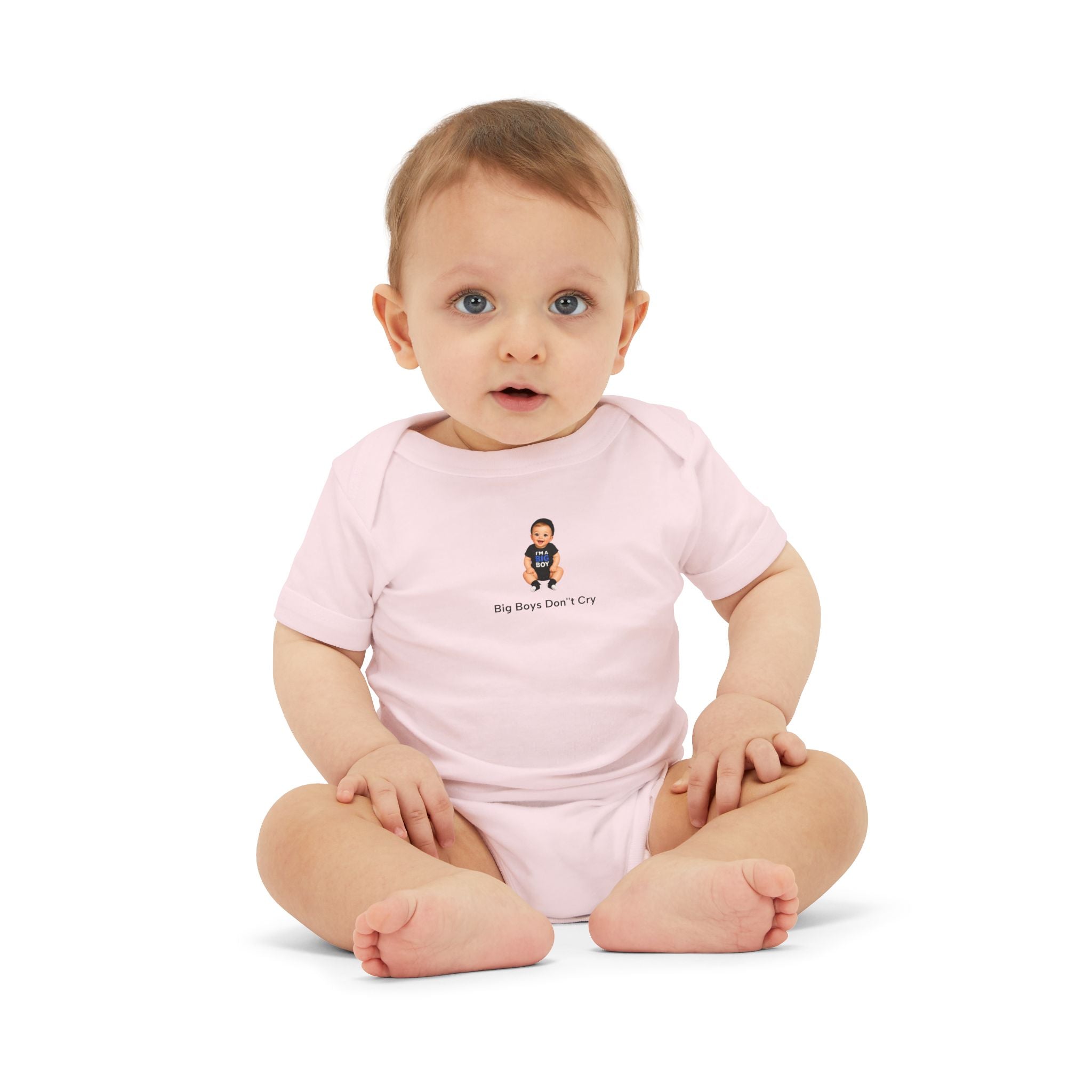 Infant One-Piece Bodysuit – Cute Baby 'I'm a Big Boy' Graphic