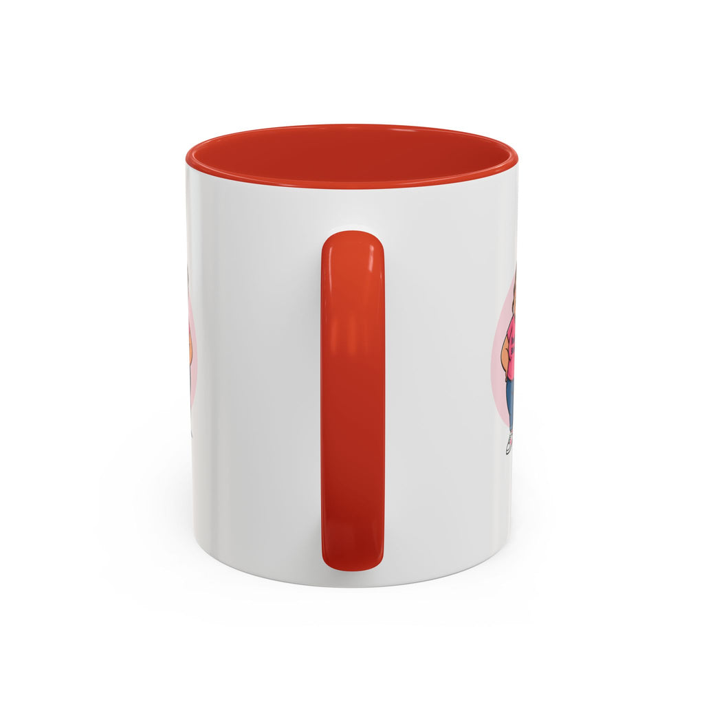 Coffee Mug — "Big Girls Have Big Mugs" Accent Mug (11/15oz)