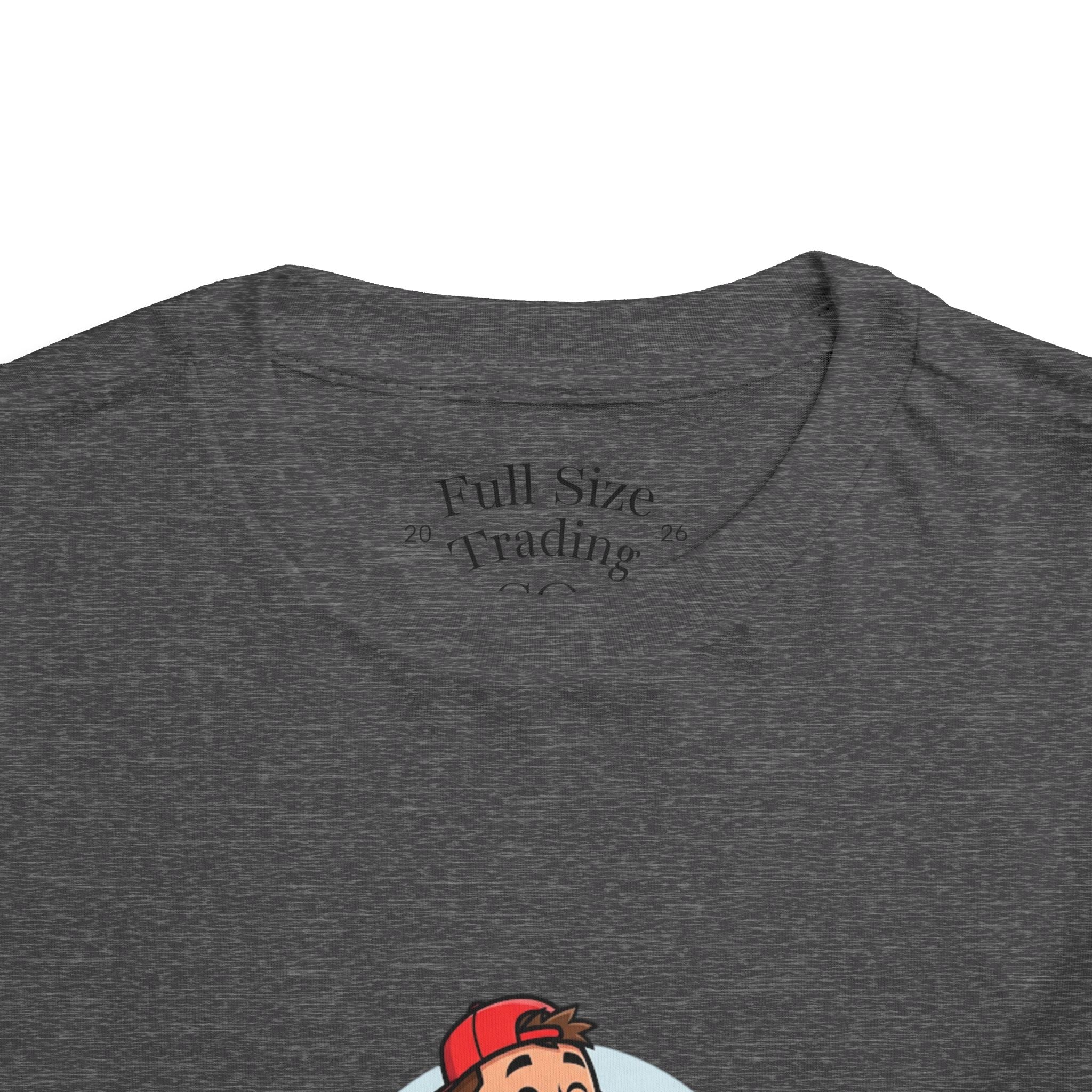 Toddler Tee — "I'ma Big Boy" Cute Cartoon Graphic Shirt