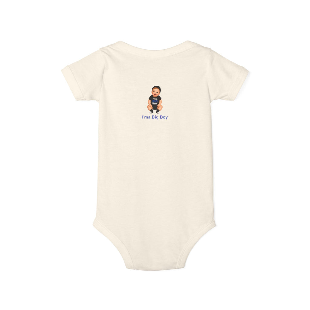 Infant One-Piece Bodysuit – Cute Baby 'I'm a Big Boy' Graphic