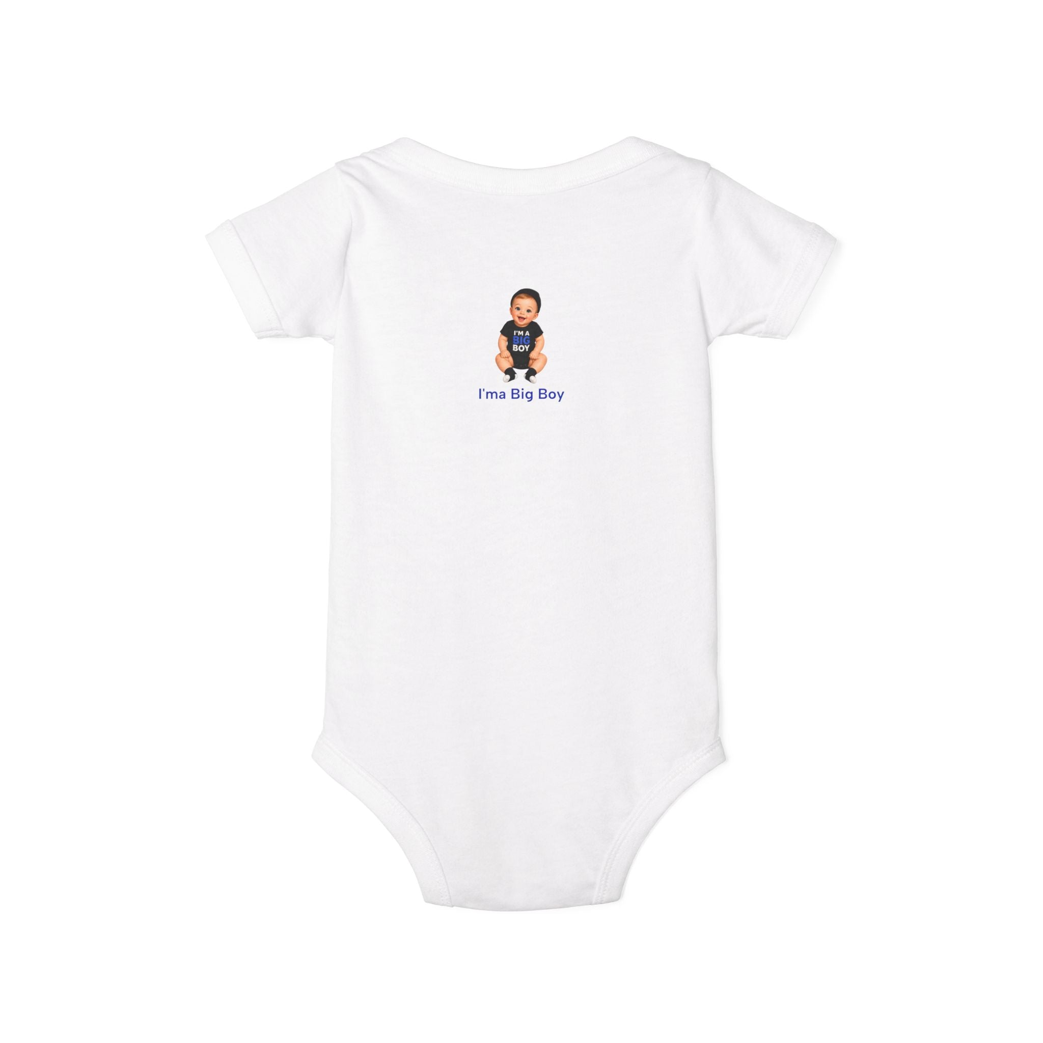 Infant One-Piece Bodysuit – Cute Baby 'I'm a Big Boy' Graphic