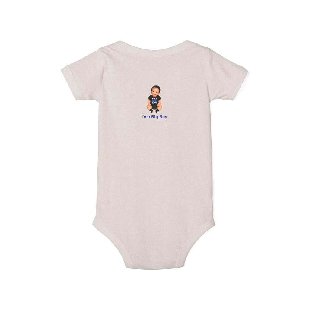 Infant One-Piece Bodysuit – Cute Baby 'I'm a Big Boy' Graphic