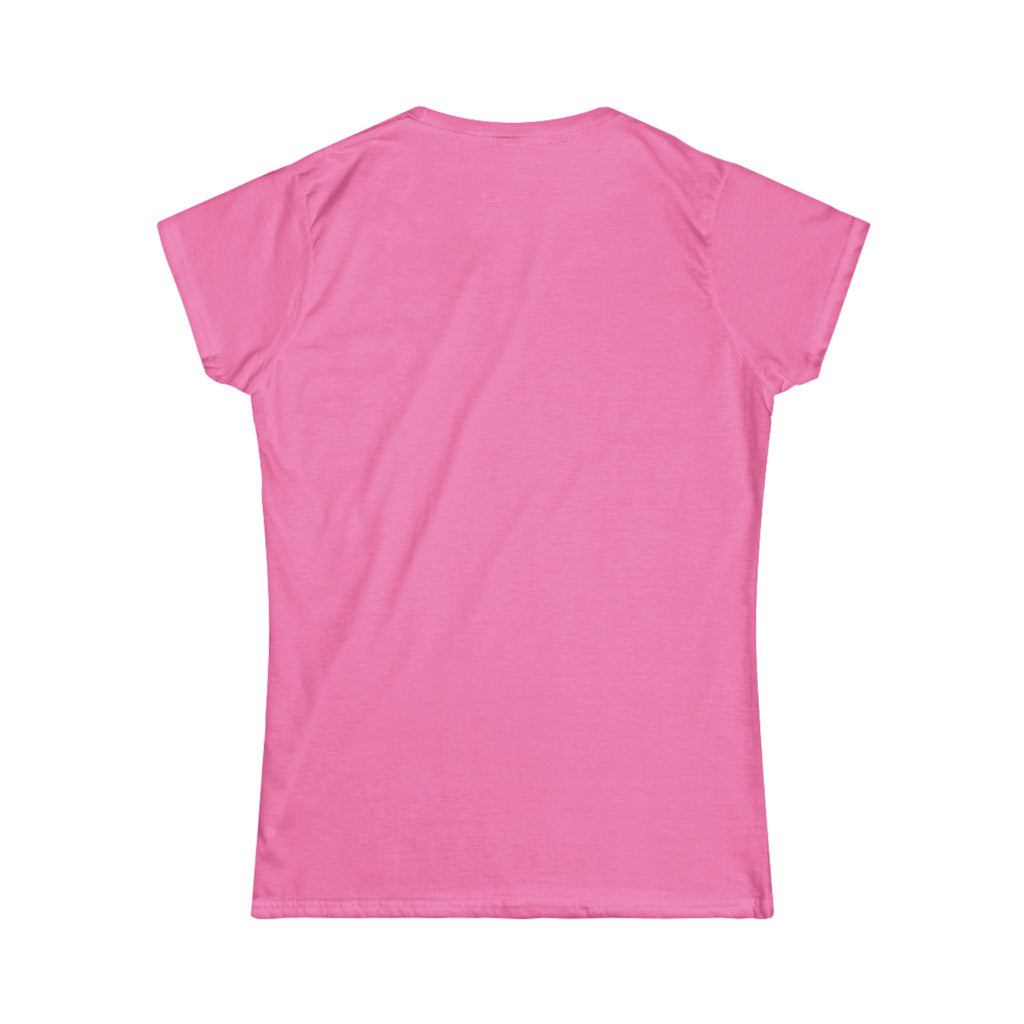 Women's Tee — Cute Plus-Size Character 'Love My Curves' Graphic Shirt