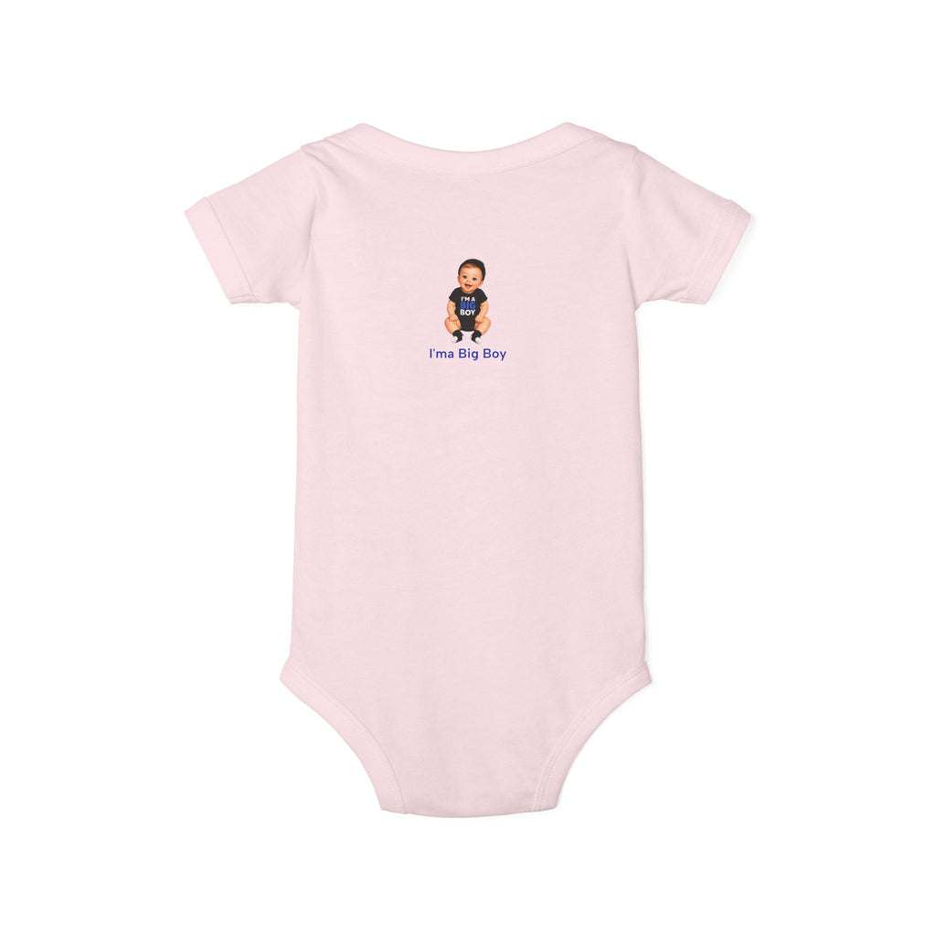 Infant One-Piece Bodysuit – Cute Baby 'I'm a Big Boy' Graphic