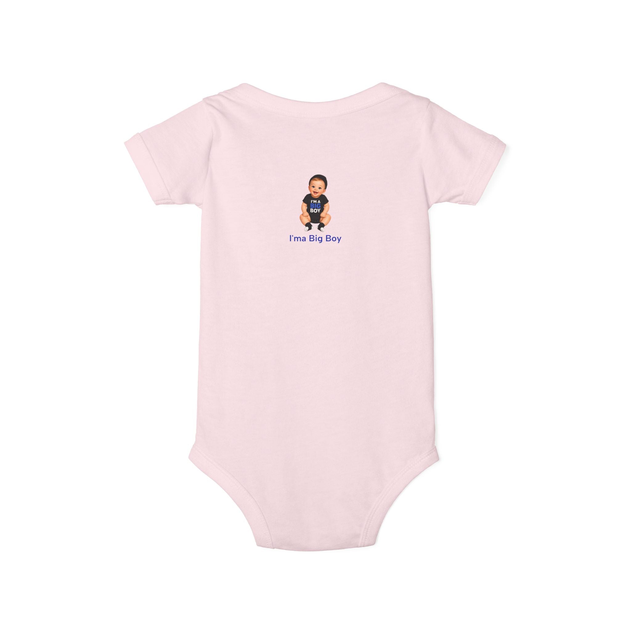 Infant One-Piece Bodysuit – Cute Baby 'I'm a Big Boy' Graphic
