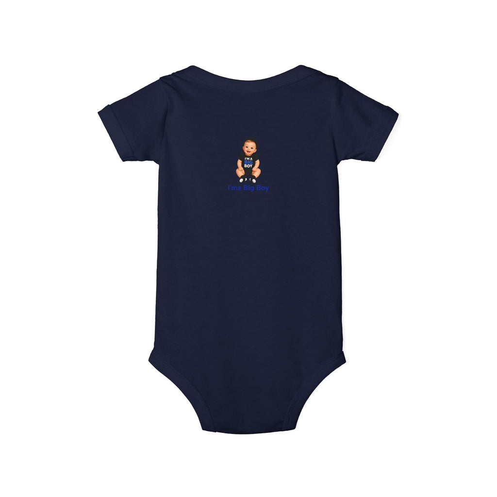 Infant One-Piece Bodysuit – Cute Baby 'I'm a Big Boy' Graphic