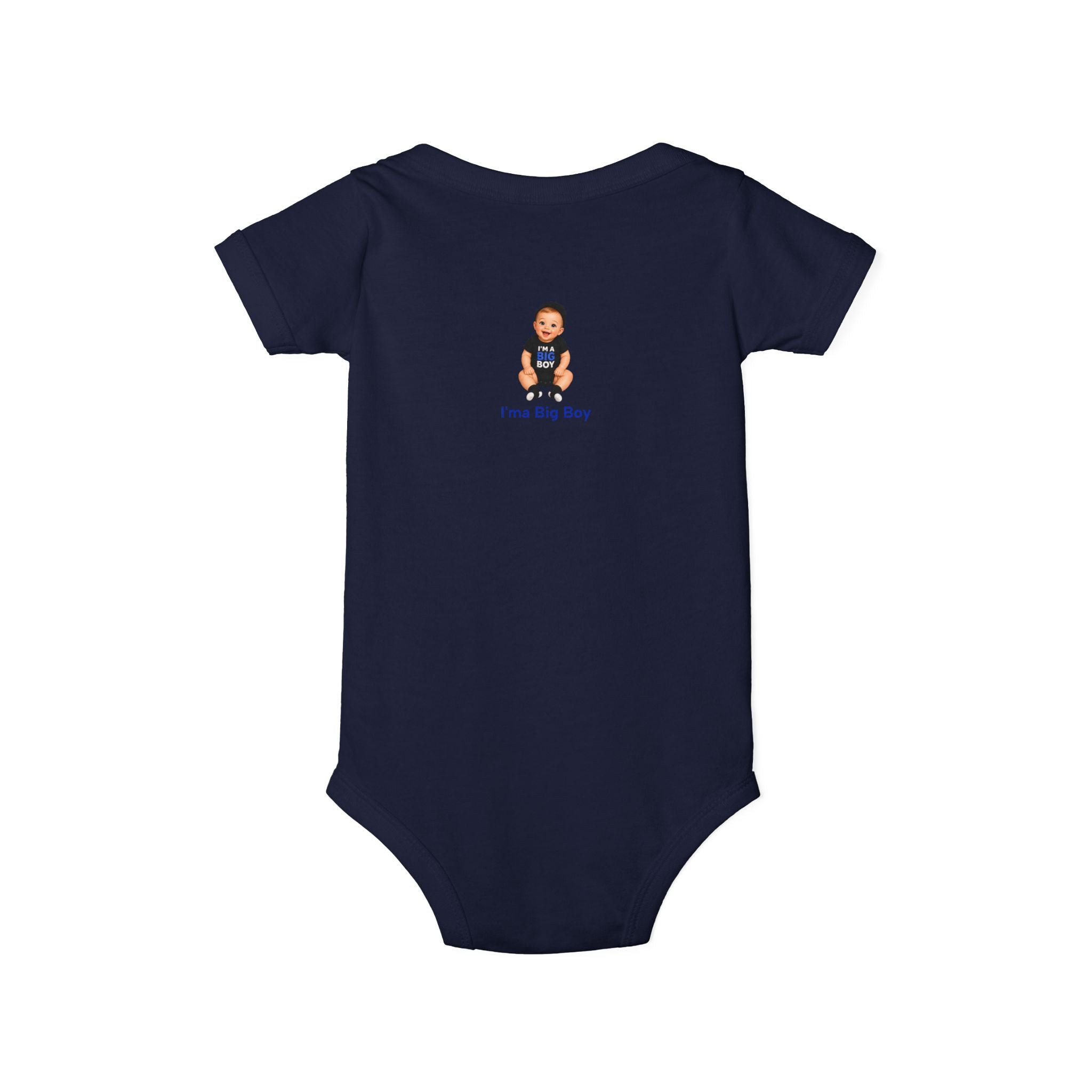 Infant One-Piece Bodysuit – Cute Baby 'I'm a Big Boy' Graphic
