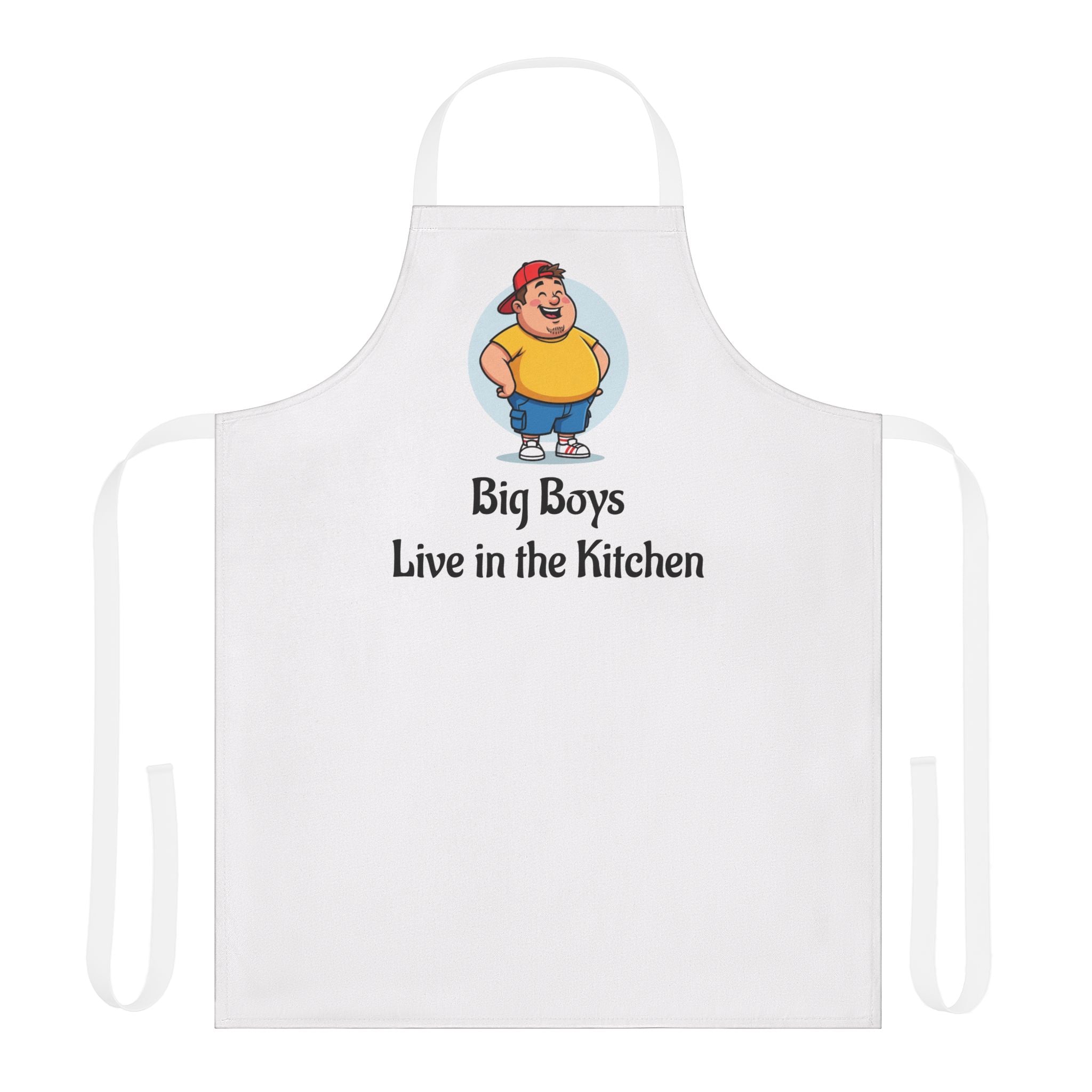 Apron, 5-Color Straps (AOP)