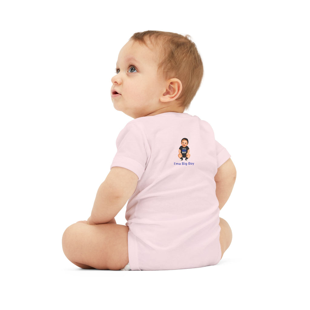 Infant One-Piece Bodysuit – Cute Baby 'I'm a Big Boy' Graphic