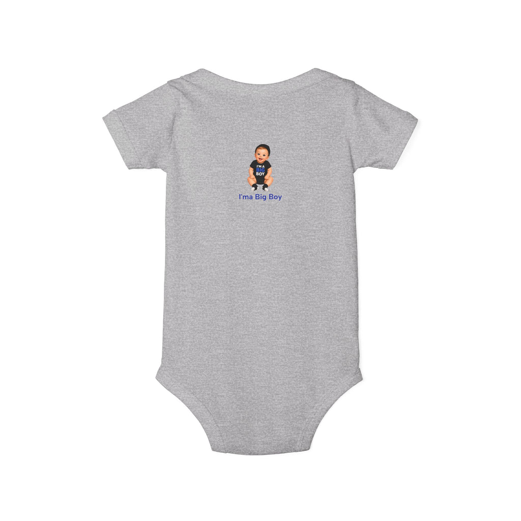 Infant One-Piece Bodysuit – Cute Baby 'I'm a Big Boy' Graphic