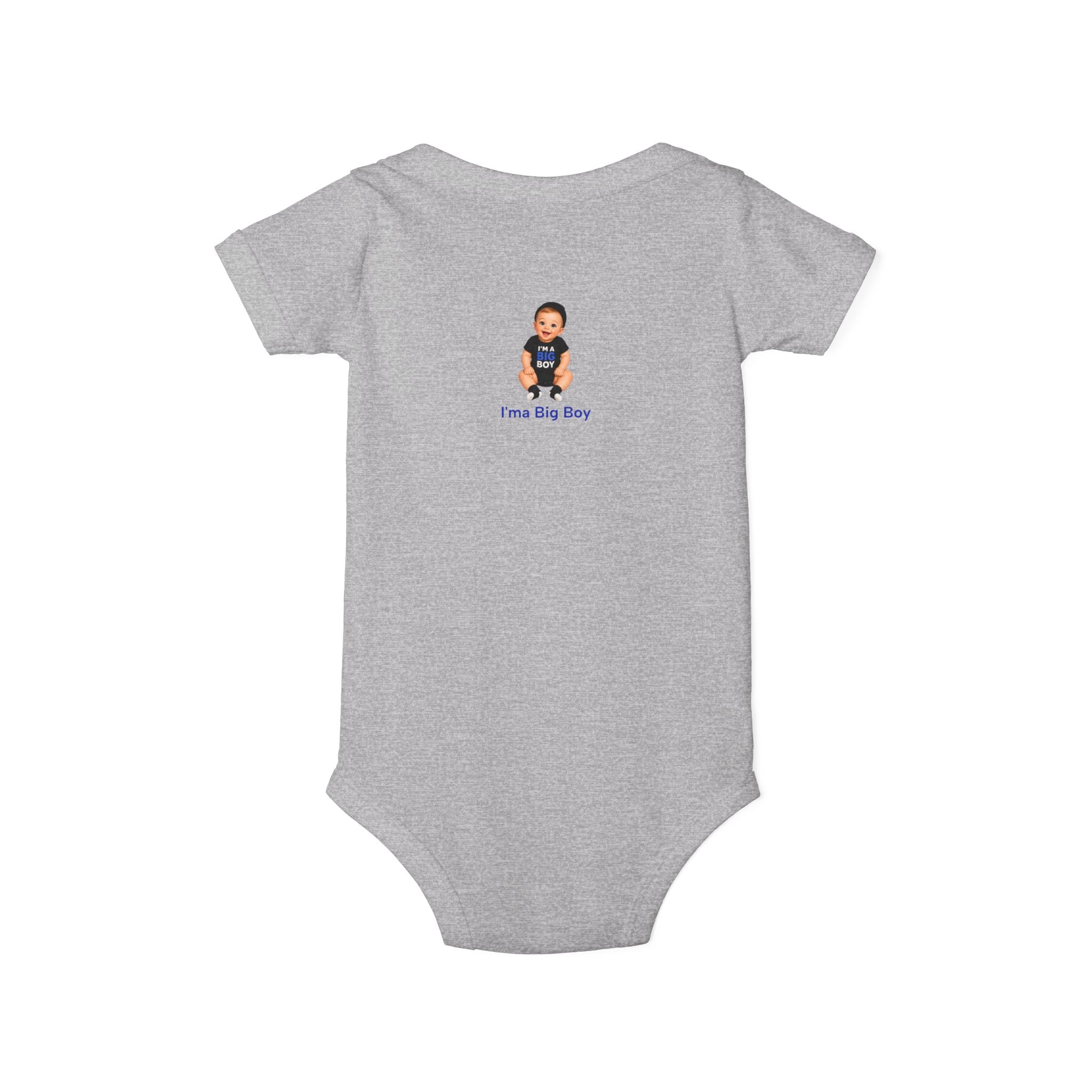 Infant One-Piece Bodysuit – Cute Baby 'I'm a Big Boy' Graphic