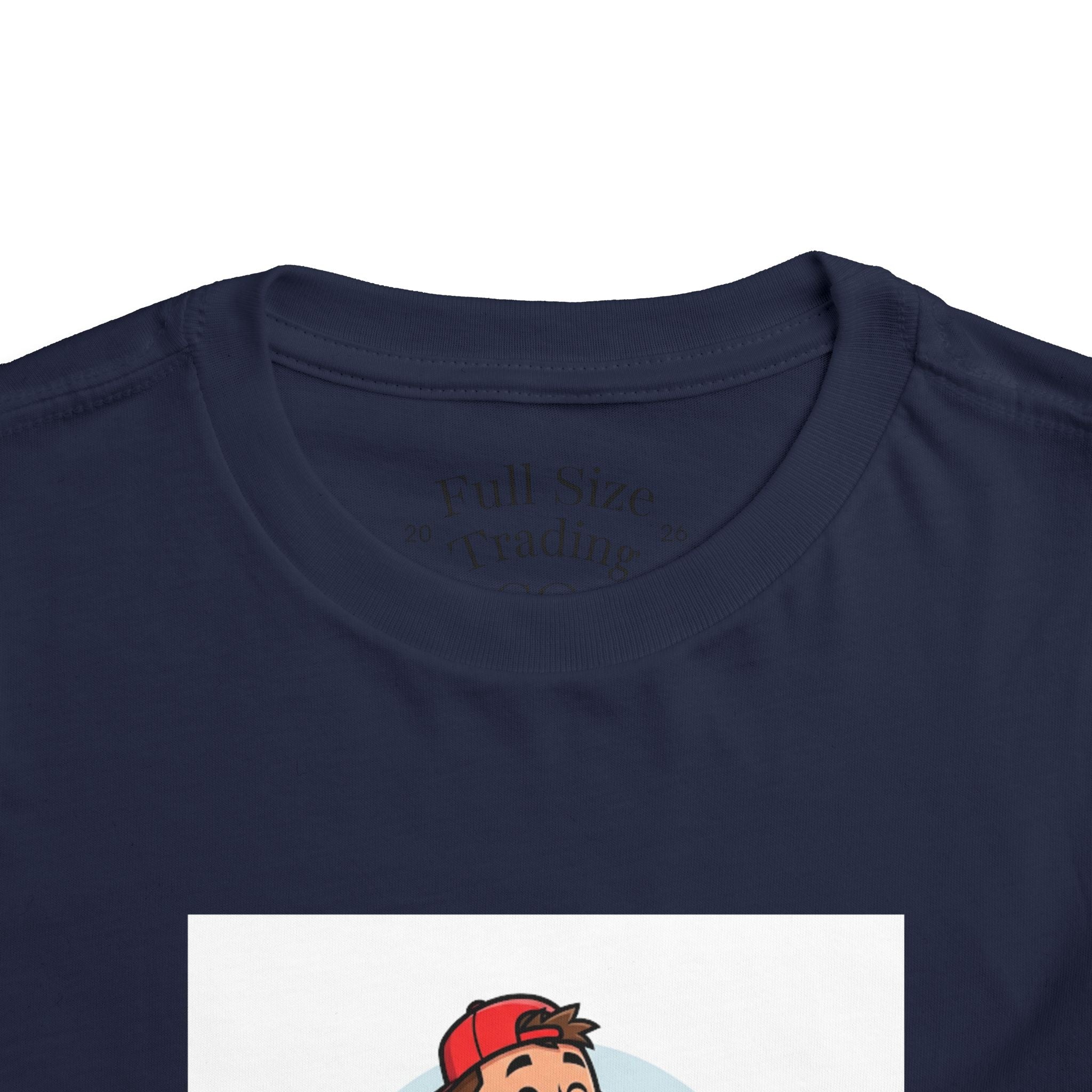Toddler Tee — "I'ma Big Boy" Cute Cartoon Graphic Shirt