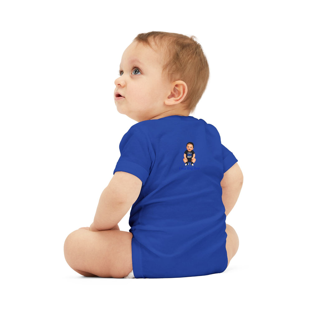 Infant One-Piece Bodysuit – Cute Baby 'I'm a Big Boy' Graphic