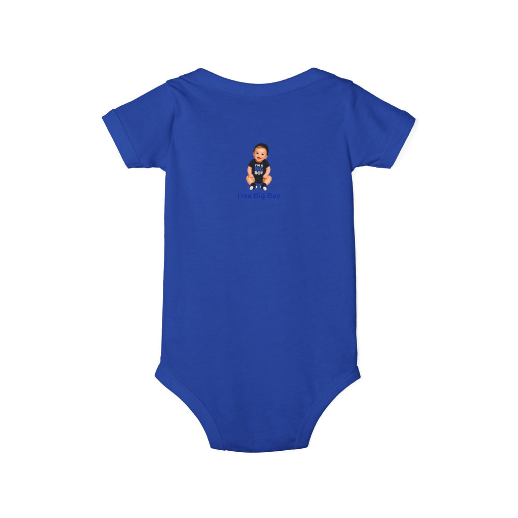 Infant One-Piece Bodysuit – Cute Baby 'I'm a Big Boy' Graphic