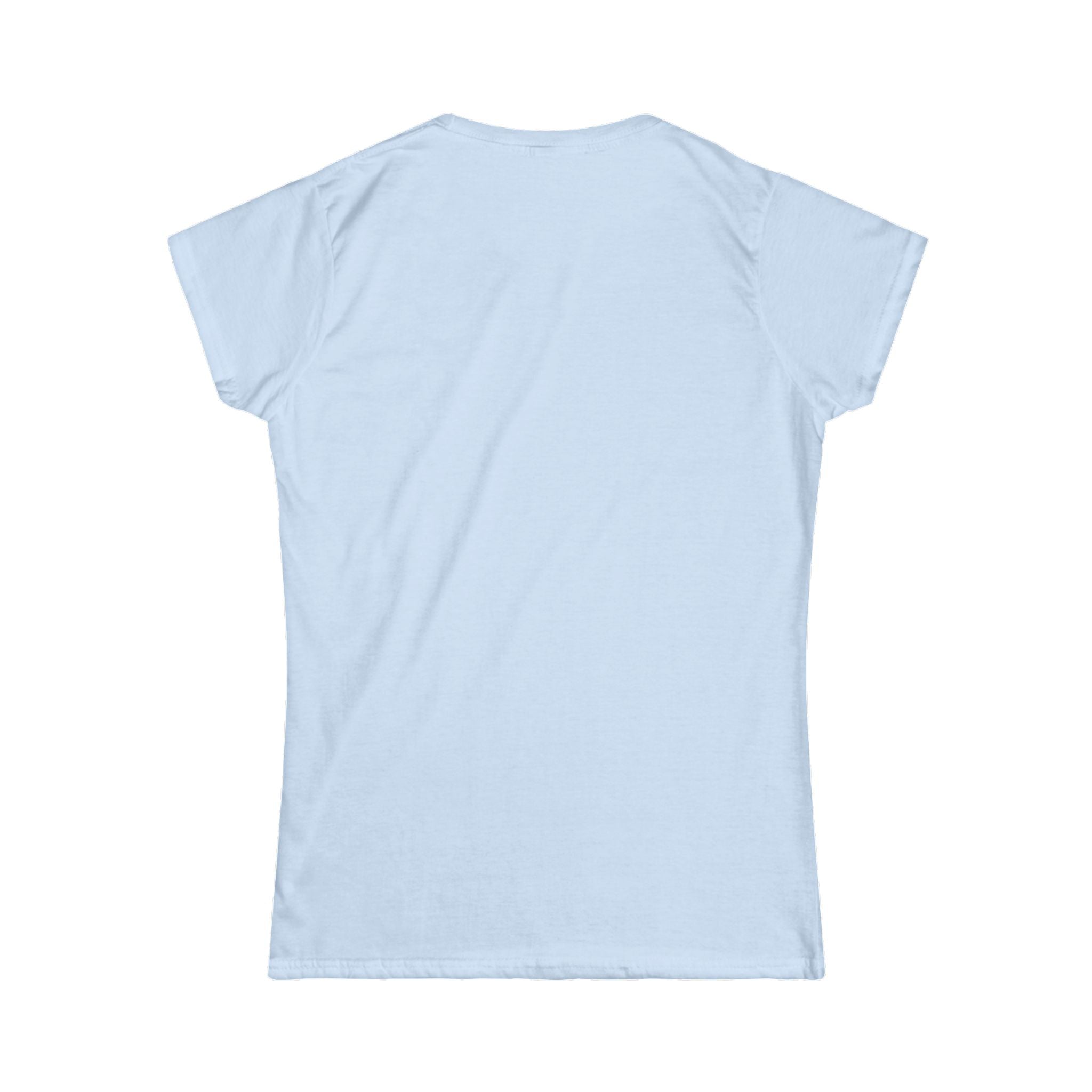 Women's Tee — Cute Plus-Size Character 'Love My Curves' Graphic Shirt