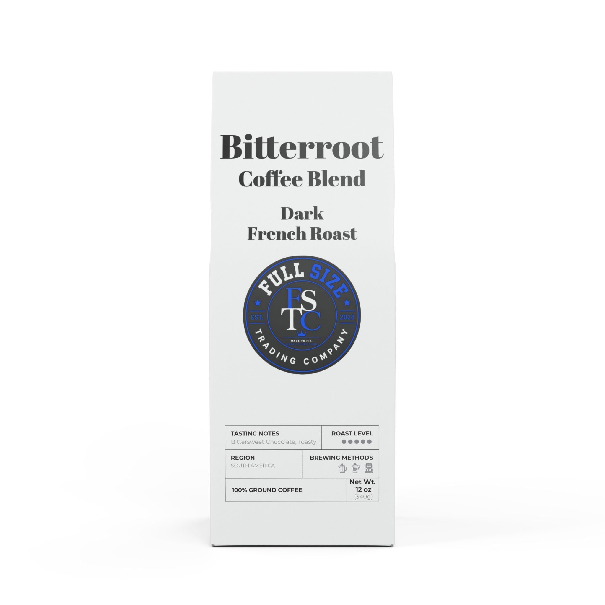 Bitterroot Coffee Blend (Dark French Roast)