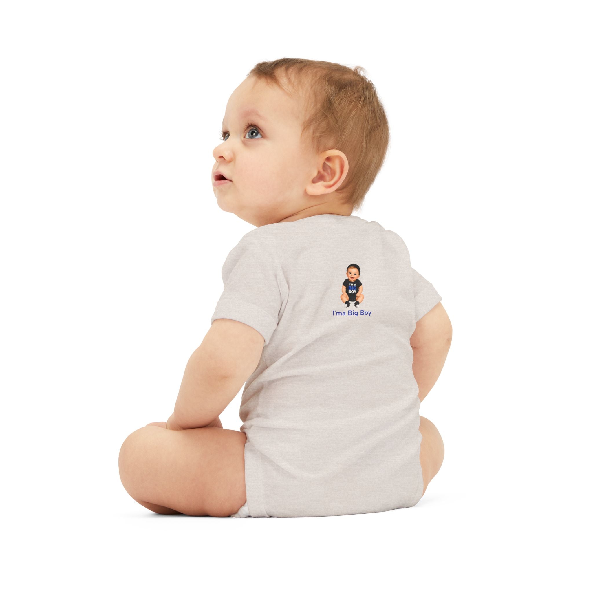 Infant One-Piece Bodysuit – Cute Baby 'I'm a Big Boy' Graphic