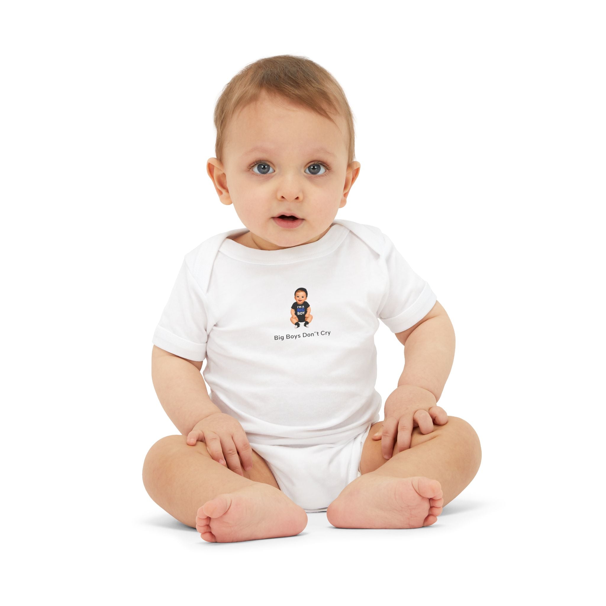 Infant One-Piece Bodysuit – Cute Baby 'I'm a Big Boy' Graphic