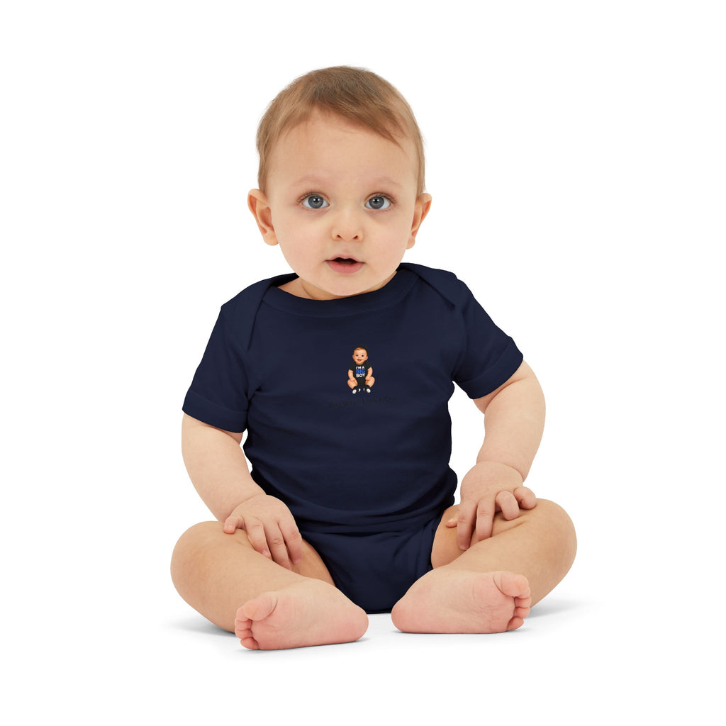Infant One-Piece Bodysuit – Cute Baby 'I'm a Big Boy' Graphic