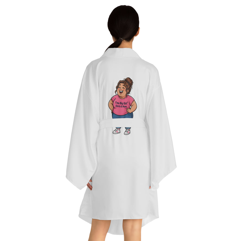 Long Sleeve Kimono Robe (AOP)