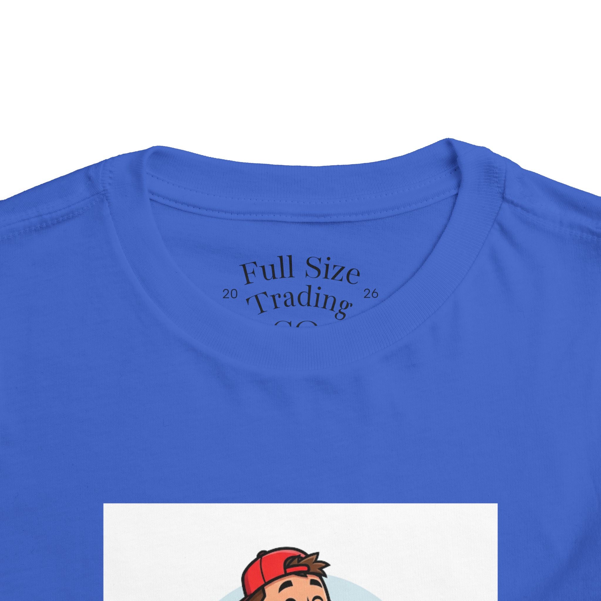 Toddler Tee — "I'ma Big Boy" Cute Cartoon Graphic Shirt