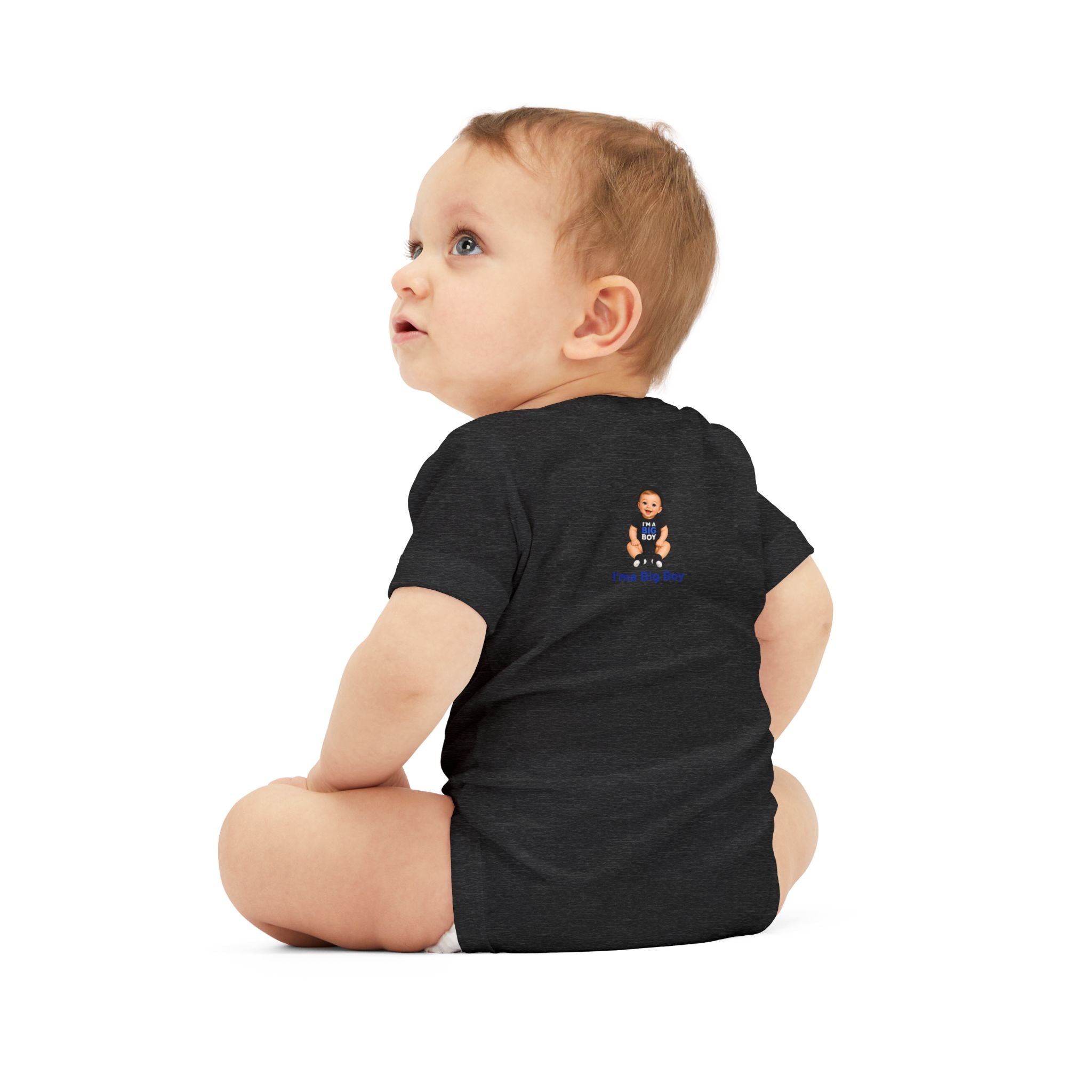 Infant One-Piece Bodysuit – Cute Baby 'I'm a Big Boy' Graphic