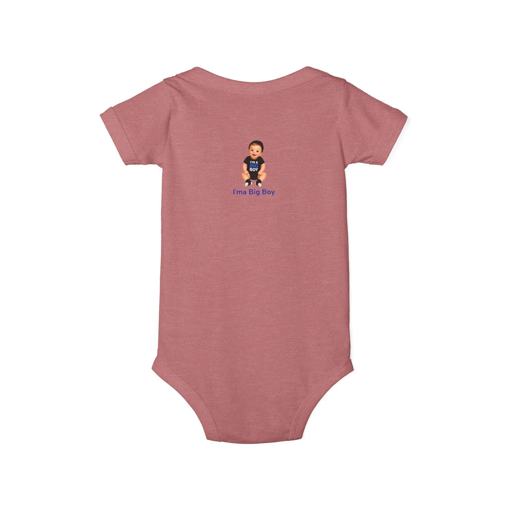 Infant One-Piece Bodysuit – Cute Baby 'I'm a Big Boy' Graphic
