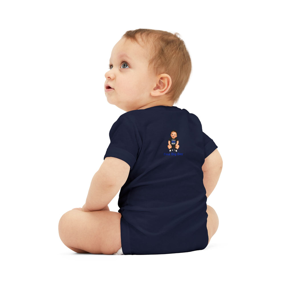 Infant One-Piece Bodysuit – Cute Baby 'I'm a Big Boy' Graphic