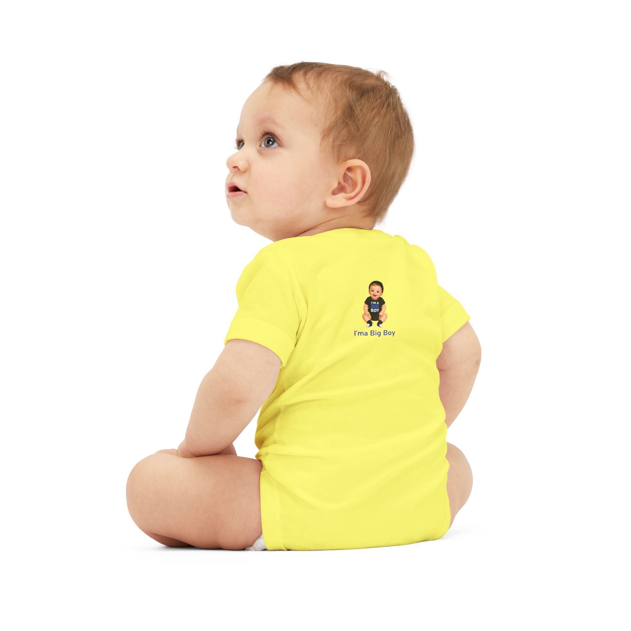 Infant One-Piece Bodysuit – Cute Baby 'I'm a Big Boy' Graphic