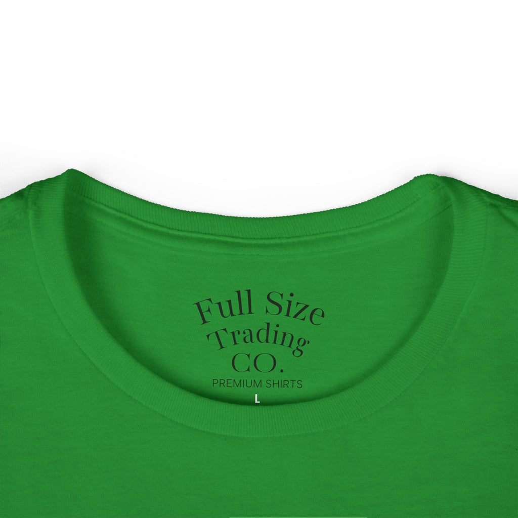 Women's Tee — Cute Plus-Size Character 'Love My Curves' Graphic Shirt